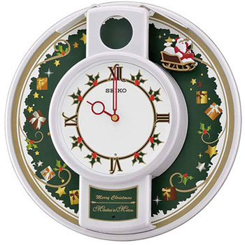 Настенные часы Seiko Clock QHM003WN